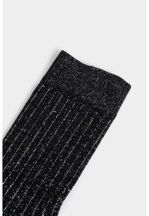 Calcetines Largos Sendero Para Mujer Acanalados Calcetines Largos Sendero Para Mujer Acanalados Negro XS VÉLEZ