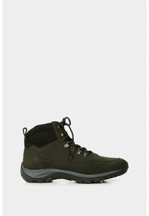 Botas Zimbawe Outdoor De Cuero Rústico Para Hombre Combinadas Botas Zimbawe Outdoor De Cuero Rústico Para Hombre Combinadas Verde 41 VÉLEZ