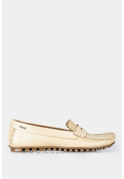 Mocasines Denver De Cuero Para Mujer Grabado Con Placa Mocasines Denver De Cuero Para Mujer Grabado Con Placa Dorado 37 VÉLEZ