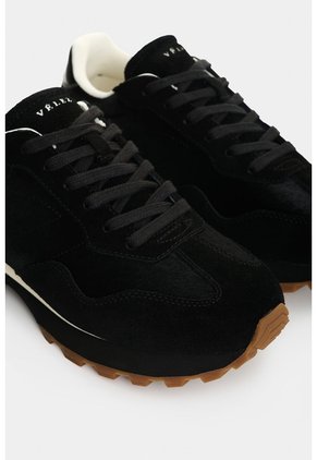 Tenis En Cuero Pelo Y Folia Para Mujer Sahara Tenis En Cuero Pelo Y Folia Para Mujer Sahara Negro 36 VÉLEZ