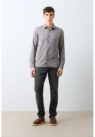 Camisa Oxford Manga Larga Calagua Para Hombre Semifitted Camisa Oxford Manga Larga Calagua Para Hombre Semifitted Tabaco XXL VÉLEZ Vélez