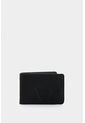 Billetera Alden De Cuero Para Hombre Monogram Billetera Alden De Cuero Para Hombre Monogram Negro VÉLEZ de Vélez