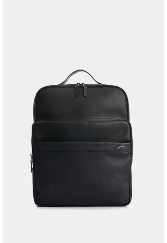 Morral Calgary De Cuero Para Hombre Silueta Slim Morral Calgary De Cuero Para Hombre Silueta Slim Negro VÉLEZ Vélez
