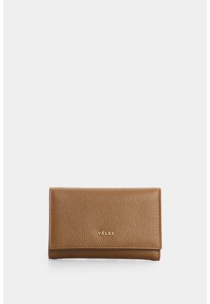 Billetera En Cuero Para Mujer Real 4.0 Billetera En Cuero Para Mujer Real 4.0 Tabaco VÉLEZ