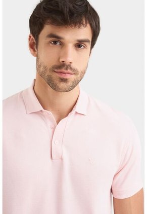 Polo Casual Algodón Pima Polo Casual Algodón Pima Rosado S VÉLEZ