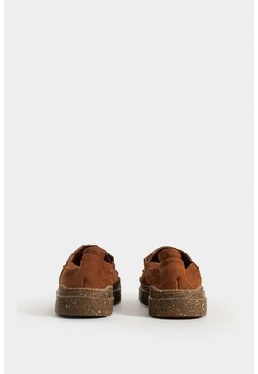 Mocasines Malta De Cuero Para Hombre Resorte Al Talón Mocasines Malta De Cuero Para Hombre Resorte Al Talón Miel 43 VÉLEZ