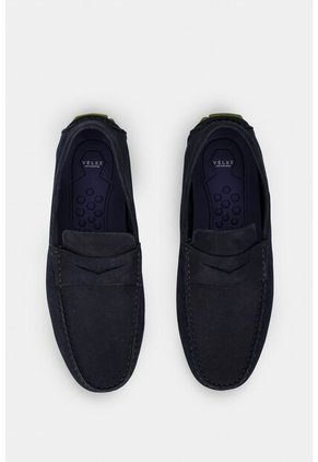 Mocasines Boston De Cuero Para Hombre Silueta Driver Mocasines Boston De Cuero Para Hombre Silueta Driver Azul Oscuro 38 Vélez