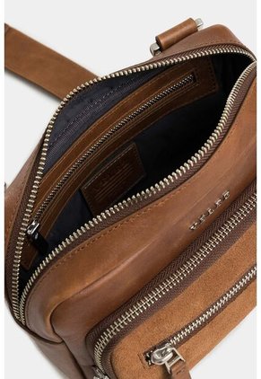 Manos Libres Bright De Cuero Para Hombre Detalle Gamuzado Manos Libres Bright De Cuero Para Hombre Detalle Gamuzado Miel VÉLEZ