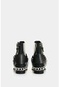 Botines De Cuero Craquelado Para Mujer Marine Botines De Cuero Craquelado Para Mujer Marine Negro 41 VÉLEZ de Vélez