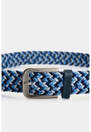 Cinturón Trenzado Para Hombre Zafiro 2 Cinturón Trenzado Para Hombre Zafiro 2 Azul Claro 32 VÉLEZ