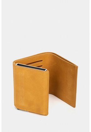 Porta Documentos De Cuero Tecnológico Porta Documentos De Cuero Tecnológico Mostaza VÉLEZ