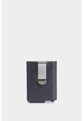 Porta Documentos De Cuero Miniwallet Porta Documentos De Cuero Miniwallet Azul Oscuro VÉLEZ