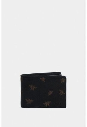 Billetera Hibiscus De Cuero Para Hombre Grabado Abeja Billetera Hibiscus De Cuero Para Hombre Grabado Abeja Negro VÉLEZ