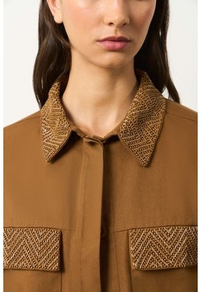 Chaqueta Senda Trucker Para Mujer Oversized Chaqueta Senda Trucker Para Mujer Oversized Miel S VÉLEZ