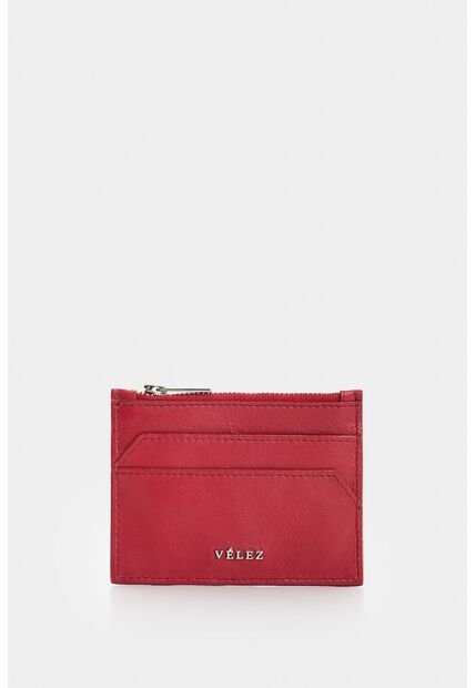 Portadocumento De Cuero Para Mujer Dalia Portadocumento De Cuero Para Mujer Dalia Rojo VÉLEZ