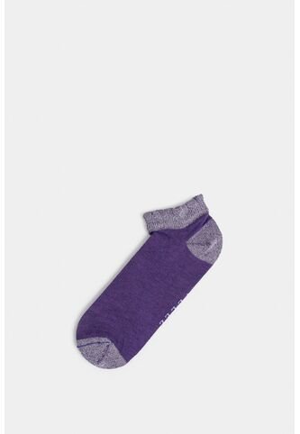 Calcetines Tobilleros En Algodón Para Mujer Brillo Calcetines Tobilleros En Algodón Para Mujer Brillo Mora XS VÉLEZ Vélez