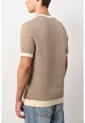 Camiseta Tejida Para Hombre Lascar Camiseta Tejida Para Hombre Lascar Miel XXL VÉLEZ