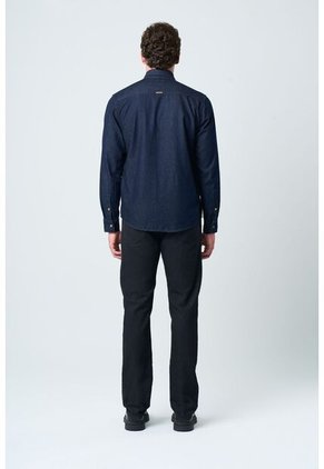 Camisa Manga Larga Brescia Para Hombre Semi Fitted Camisa Manga Larga Brescia Para Hombre Semi Fitted Azul Oscuro M VÉLEZ