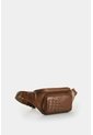 Riñonera Mini De Cuero Con Detalle Tejido Para Hombre Brunet 2.0 Riñonera Mini De Cuero Con Detalle Tejido Para Hombre Brunet 2.0 Miel VÉLEZ de Vélez