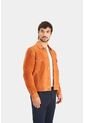 Chaqueta Zambeze De Gamuza Para Hombre Cuello Camisero Chaqueta Zambeze De Gamuza Para Hombre Cuello Camisero Naranja M VÉLEZ de Vélez