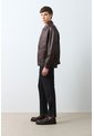 Chaqueta Bomber De Cuero Para Hombre Meridian Chaqueta Bomber De Cuero Para Hombre Meridian Cafe L VÉLEZ de Vélez