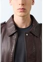 Chaqueta Bomber De Cuero Para Hombre Meridian Chaqueta Bomber De Cuero Para Hombre Meridian Cafe L VÉLEZ de Vélez