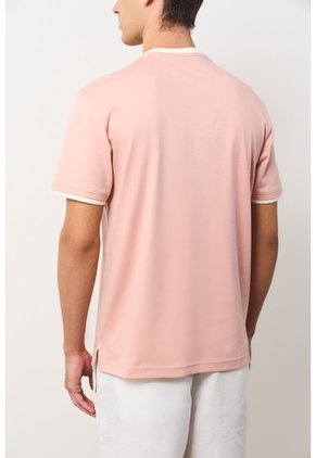Camiseta En Algodón Para Hombre Luma Camiseta En Algodón Para Hombre Luma Rosado M VÉLEZ