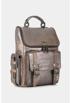 Morral Rioja De Cuero Para Mujer Folia Con Efecto Desgastado Morral Rioja De Cuero Para Mujer Folia Con Efecto Desgastado Gris Pistola Vélez