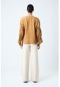 Camisa Herencia Para Mujer Manga Bolero Camisa Herencia Para Mujer Manga Bolero Ocre XS VÉLEZ de Vélez