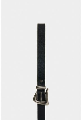 Cinturón Unifaz De Cuero Para Mujer Gael Cinturón Unifaz De Cuero Para Mujer Gael Negro M VÉLEZ