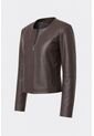 Chaqueta De Cuero Para Mujer Denver Chaqueta De Cuero Para Mujer Denver Cafe L VÉLEZ de Vélez