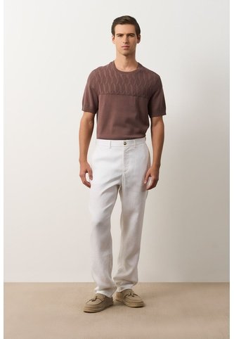 Pantalón Para Hombre Alma Pantalón Para Hombre Alma Blanco 30 VÉLEZ Vélez