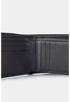 Billetera Draco De Cuero Para Hombre Mezcla De Texturas Billetera Draco De Cuero Para Hombre Mezcla De Texturas Negro VÉLEZ