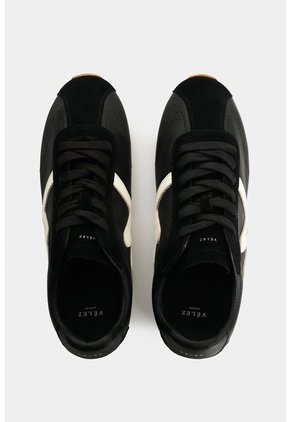 Tenis En Cuero Para Hombre Savanna Tenis En Cuero Para Hombre Savanna Negro 46 VÉLEZ