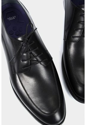 Zapatos Cordón Formal Ontario De Cuero Para Hombre Efecto Envejecido Negro Zapatos Cordón Formal Ontario De Cuero Para Hombre Efecto Envejecido Negro 44 VÉLEZ