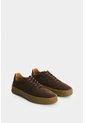 Zapatos De Cordón De Cuero Gamuzado Para Hombre Ocean Zapatos De Cordón De Cuero Gamuzado Para Hombre Ocean Cafe 45 VÉLEZ de Vélez
