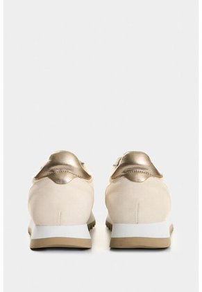 Tenis De Cuero Y Textil Para Mujer Flora Tenis De Cuero Y Textil Para Mujer Flora Blanco 41 VÉLEZ