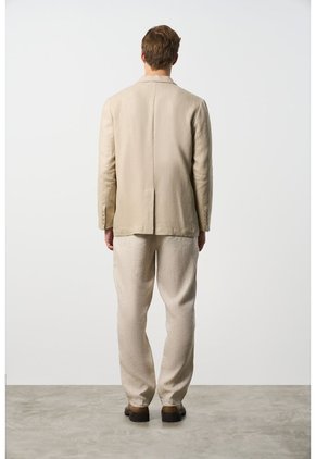 Blazer En Lino Para Hombre Napoles Blazer En Lino Para Hombre Napoles Arena L VÉLEZ