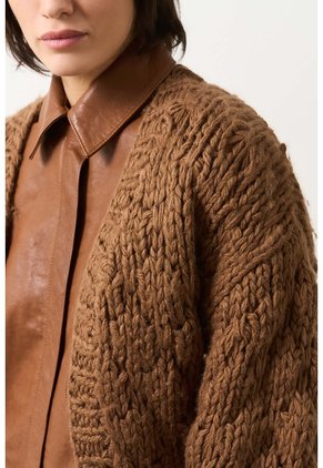 Cardigan Tejido Para Mujer Luzia Cardigan Tejido Para Mujer Luzia Miel XS VÉLEZ