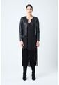Chaqueta De Cuero Para Mujer Denver Chaqueta De Cuero Para Mujer Denver Negro XL VÉLEZ de Vélez