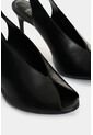 Sandalia Tacón En Cuero Para Mujer Aqua Sandalia Tacón En Cuero Para Mujer Aqua Negro 34 VÉLEZ de Vélez