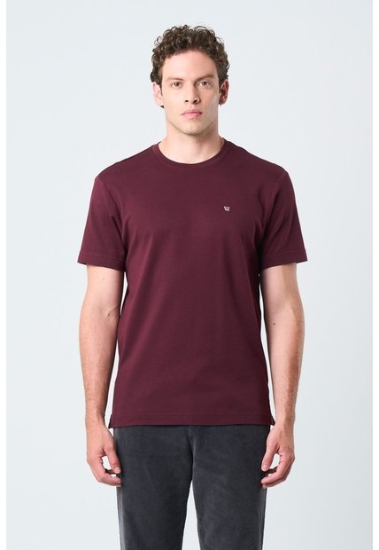 Camiseta Manga Corta Lerici Para Hombre Semi Fitted Camiseta Manga Corta Lerici Para Hombre Semi Fitted Vinotinto S VÉLEZ