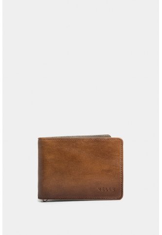 Porta Billetes Helios De Cuero Para Hombre Silueta Minimalista Porta Billetes Helios De Cuero Para Hombre Silueta Minimalista Miel VÉLEZ Vélez