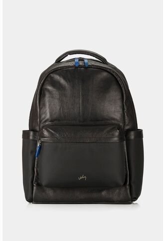 Morral Fagus 2.0 De Cuero Para Hombre Lona En Nylon Morral Fagus 2.0 De Cuero Para Hombre Lona En Nylon Negro VÉLEZ Vélez