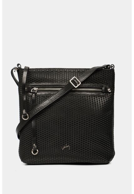 Manos Libres Basic De Cuero Para Mujer Grabado Placa Tejido Manos Libres Basic De Cuero Para Mujer Grabado Placa Tejido Negro VÉLEZ