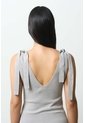 Top Tejido Ajustado Para Mujer Tritón Top Tejido Ajustado Para Mujer Tritón Gris S VÉLEZ de Vélez