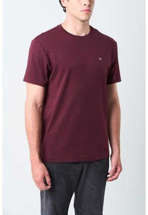 Camiseta Manga Corta Lerici Para Hombre Semi Fitted Camiseta Manga Corta Lerici Para Hombre Semi Fitted Vinotinto S VÉLEZ