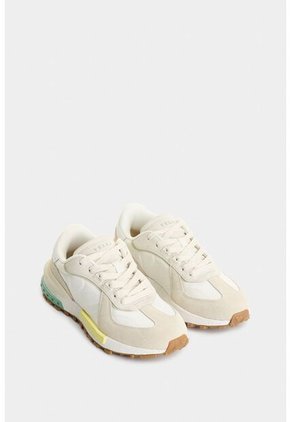 Tenis Phyton De Cuero Y Lona Para Mujer Corte Deportivo Tenis Phyton De Cuero Y Lona Para Mujer Corte Deportivo Blanco 34 VÉLEZ