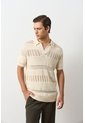 Polo Manga Corta En Tejiido Para Hombre Siloli Polo Manga Corta En Tejiido Para Hombre Siloli Arena XXL VÉLEZ de Vélez