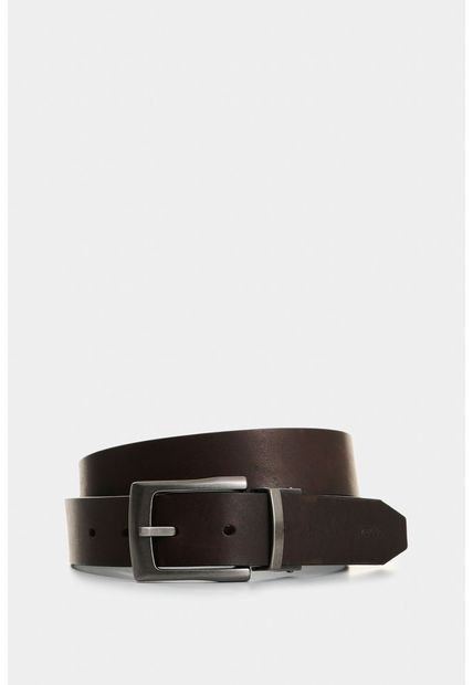 Cinturón Doble Faz Dobra De Cuero Para Hombre Vintage Cinturón Doble Faz Dobra De Cuero Para Hombre Vintage Combinado 30 Vélez